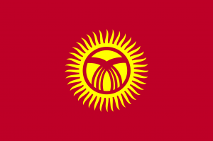 Kyrgyzstan flag PNG-14692